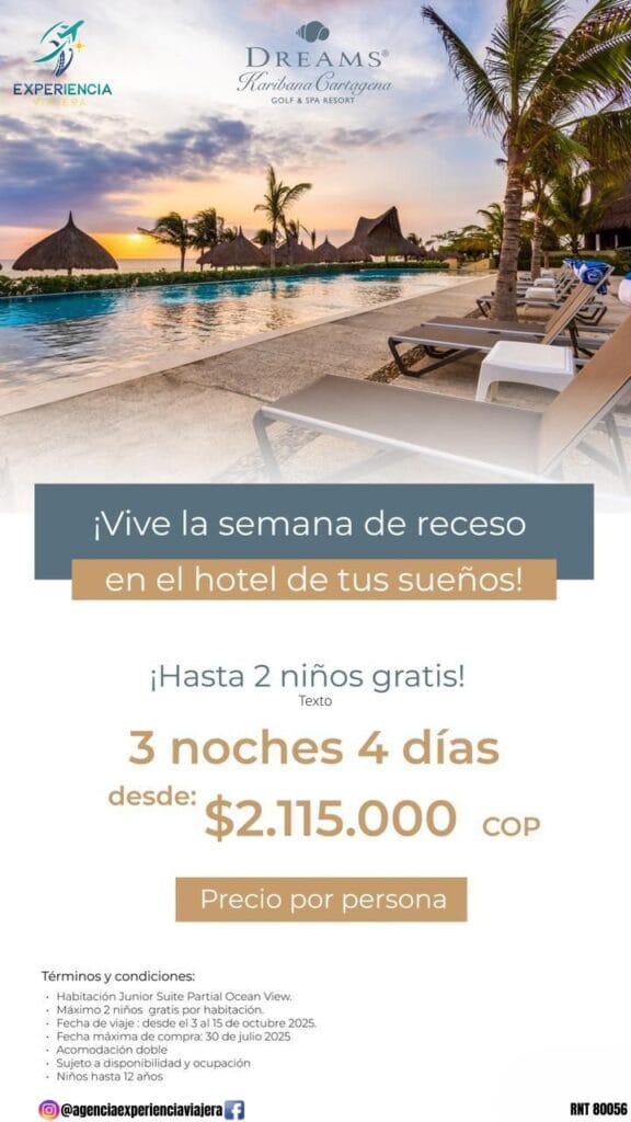 Promo Dreams receso Estudiantil