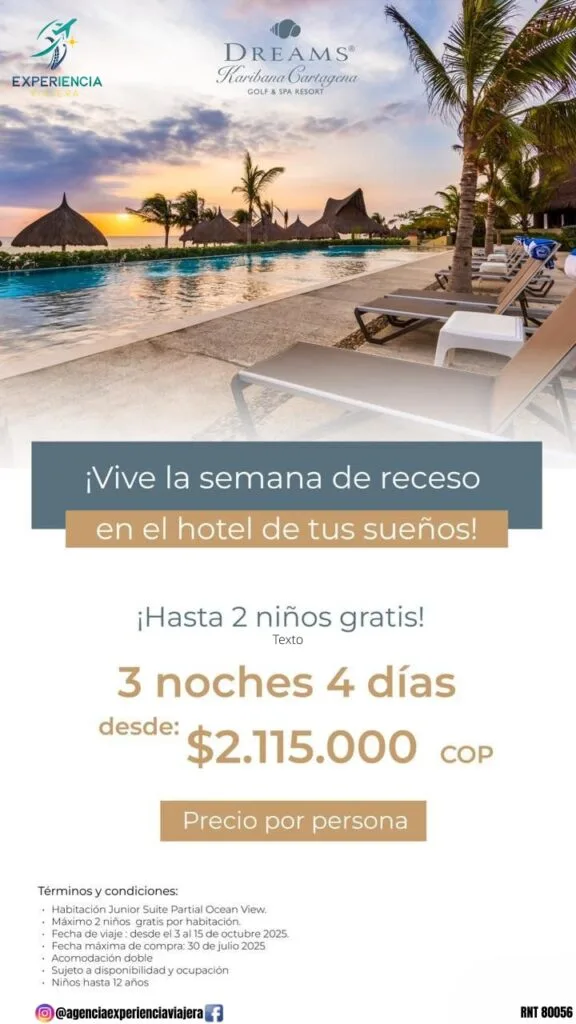 Promo Dreams receso Estudiantil